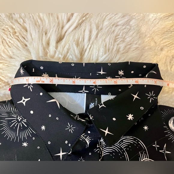 Blackmilk Celestial Eye Business Shirt - size small - Picture 5 of 7